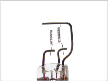 電球用ステム継線加工